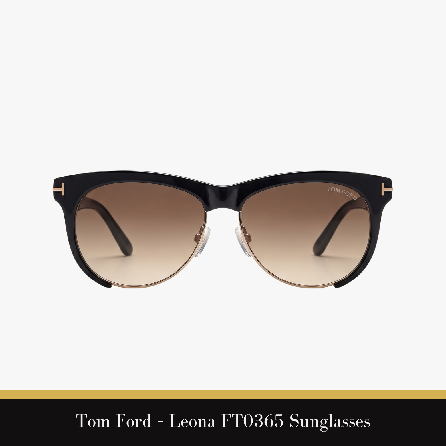 Tom Ford – Leona FT0365 Rectangular Sunglasses