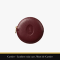 Cartier  - Leather coin case, Must de Cartier