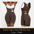 Tributo — Stage 2 Slim Silhouette Faja, Large (½ Thigh)