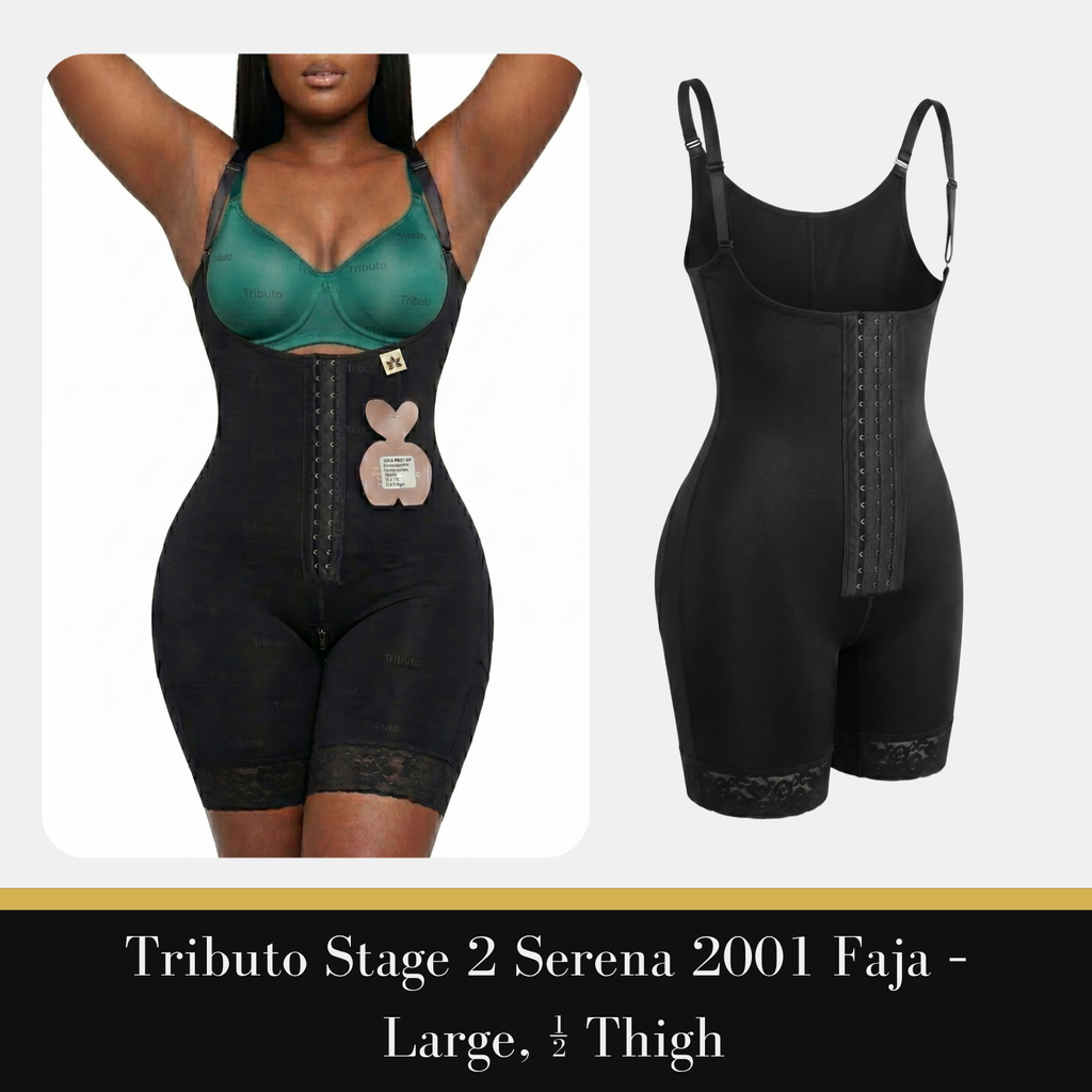 Tributo — Stage 2 Serena 2001 Faja, Large (½ Thigh)
