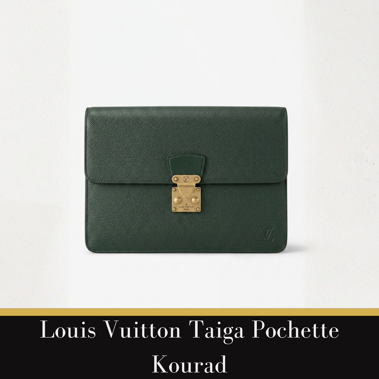 Louis Vuitton - Taiga Pochette Kourad