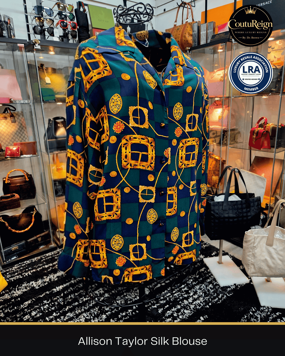 Allison Taylor Silk Blouse
