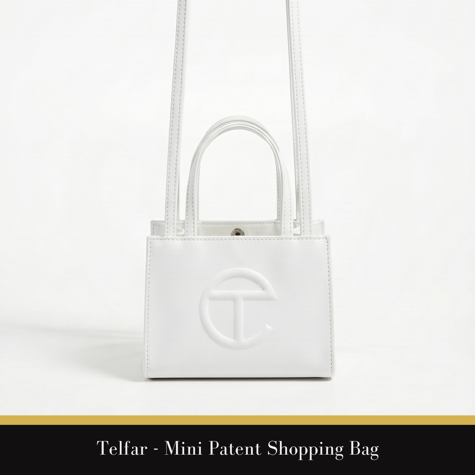 Telfar – Mini Patent Shopping Bag