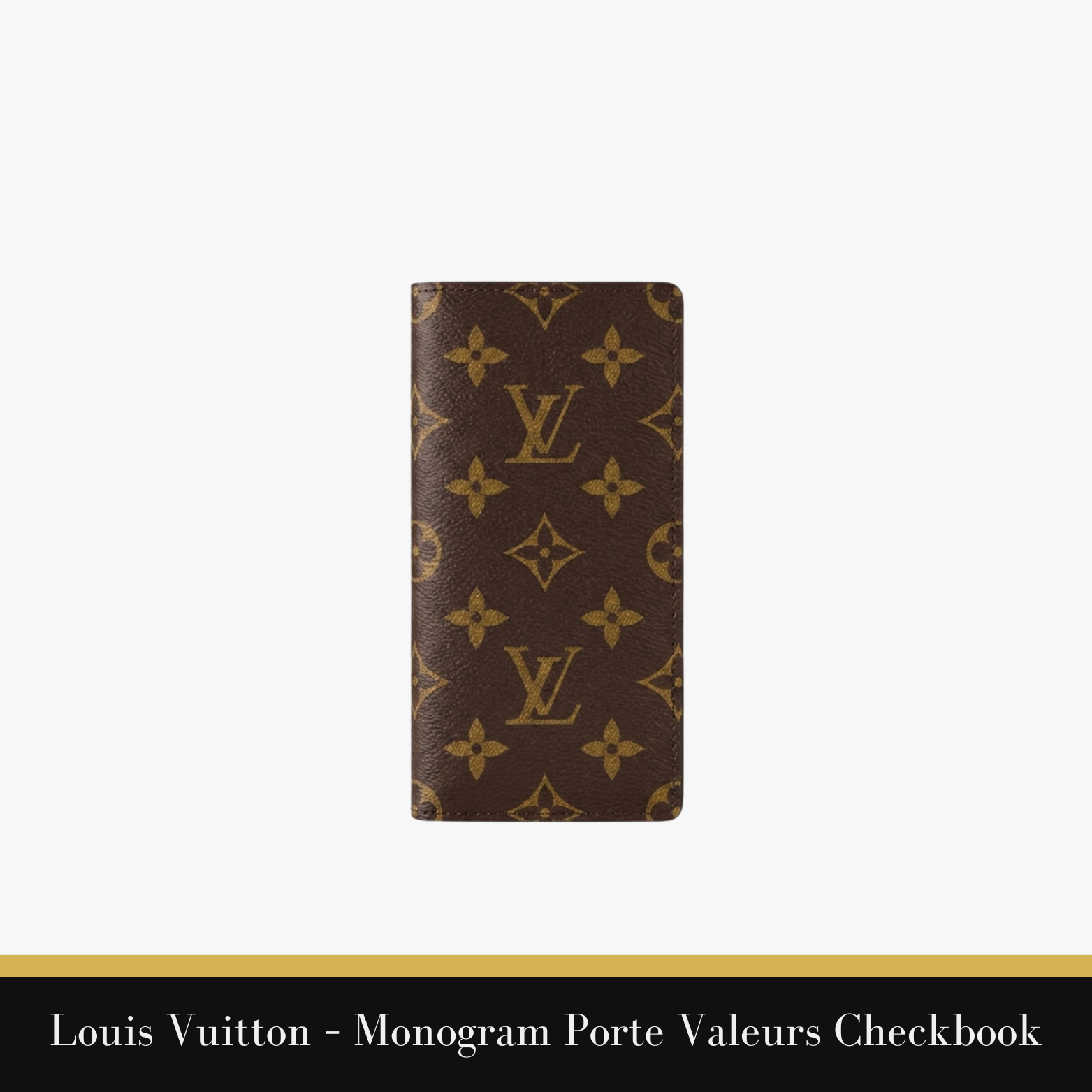 Louis Vuitton – Monogram Porte Valeurs Checkbook
