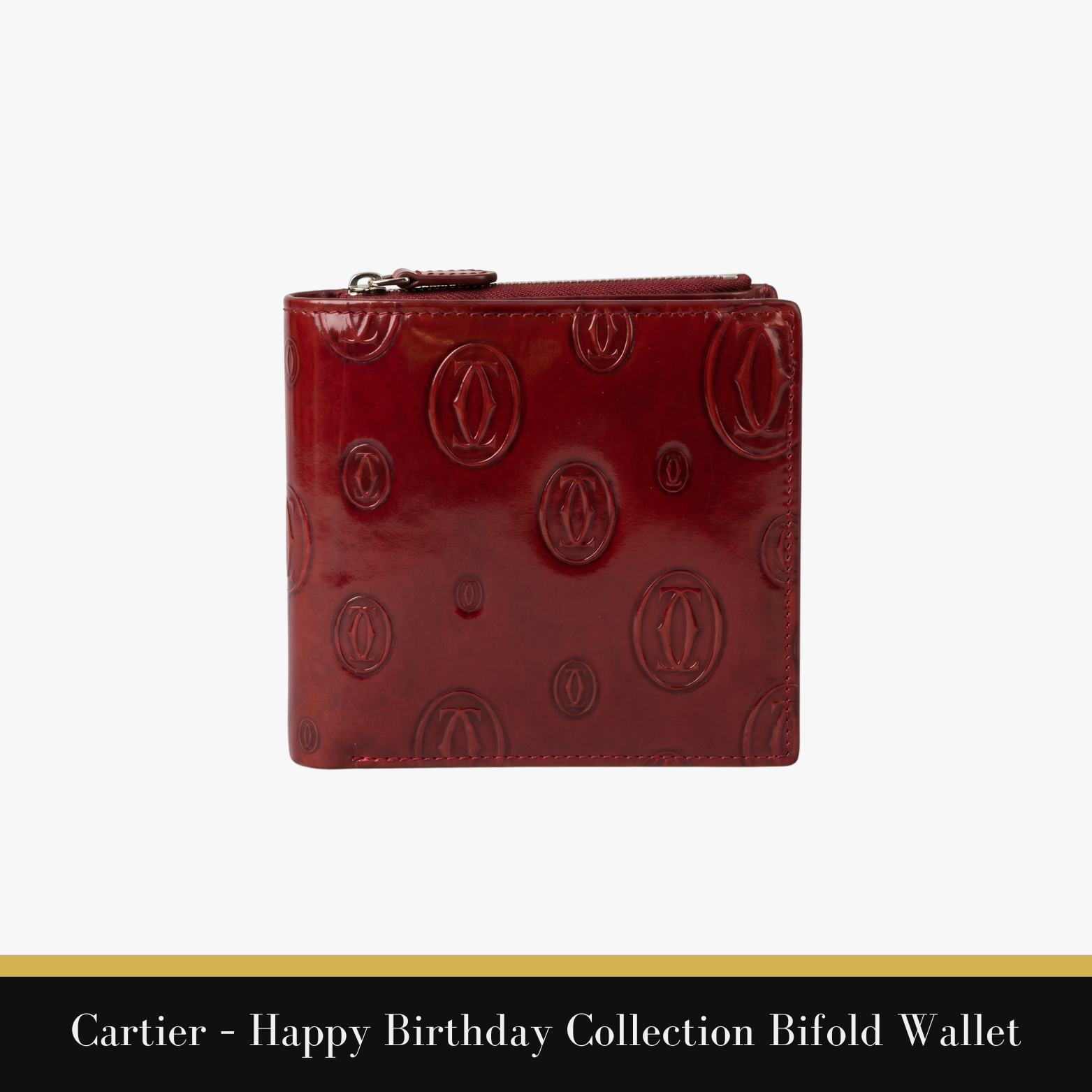Cartier - Leather bifold wallet