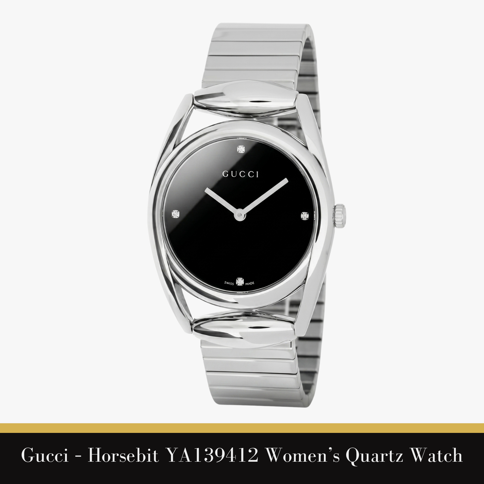 Gucci – Horsebit YA139412 Women’s Quartz Watch