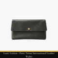 Louis Vuitton – Porte Trésor International Leather Wallet