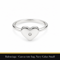 Tiffany & Co. – Paloma Picasso® Heart Ring with Diamond