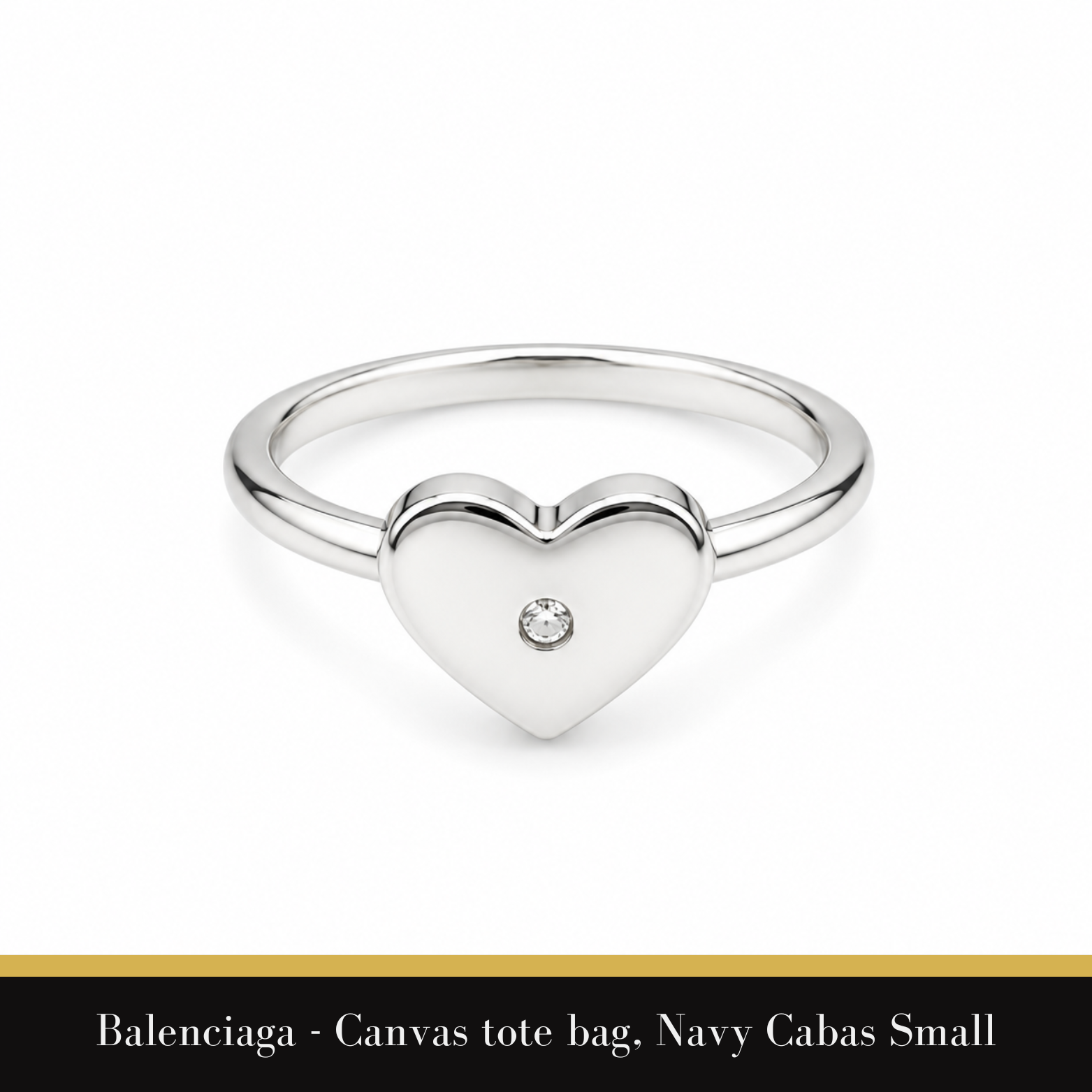 Tiffany & Co. – Paloma Picasso® Heart Ring with Diamond