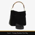 Gucci – Vintage Bamboo Tote Bag