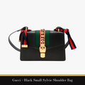 Gucci – Black Small Sylvie Shoulder Bag