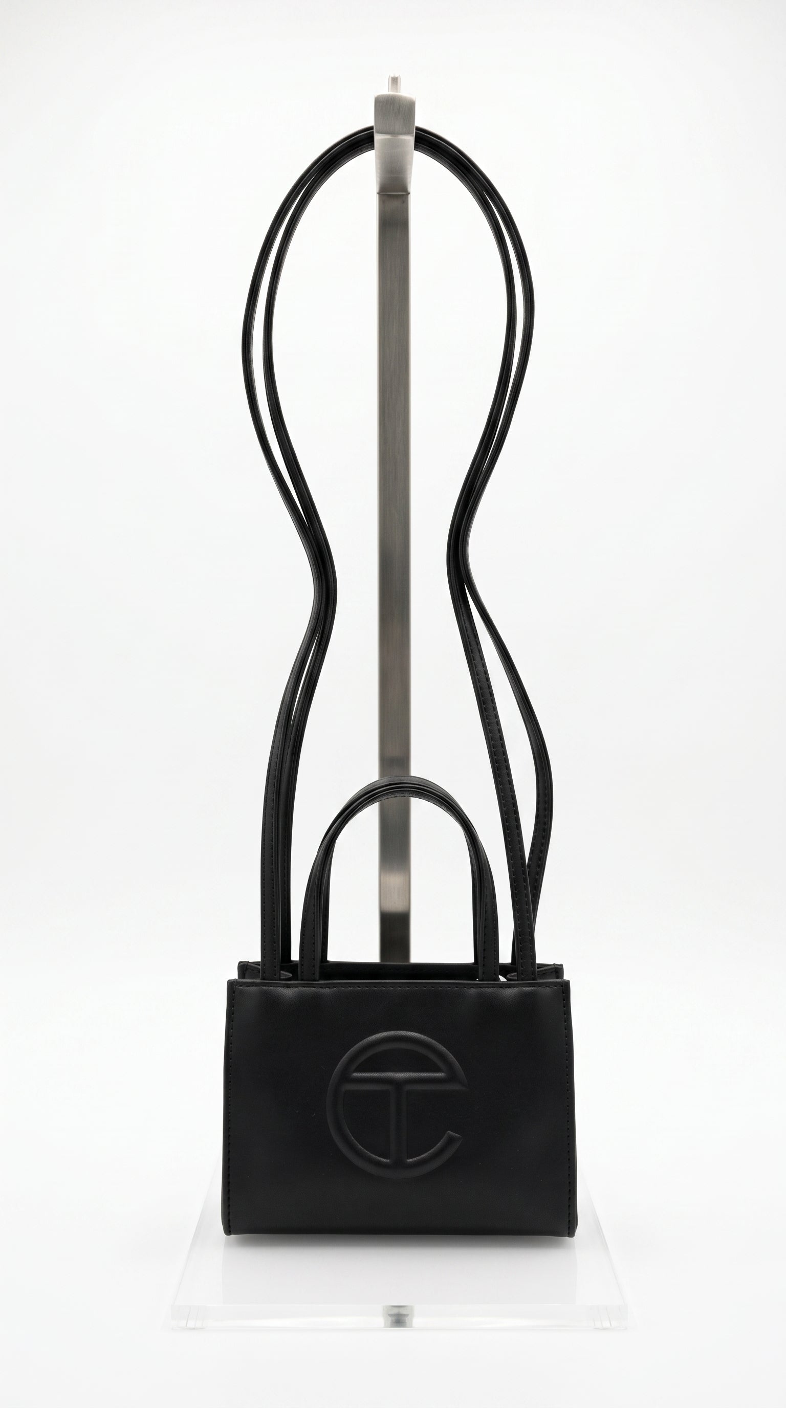 Telfar – Mini Patent Shopping Bag