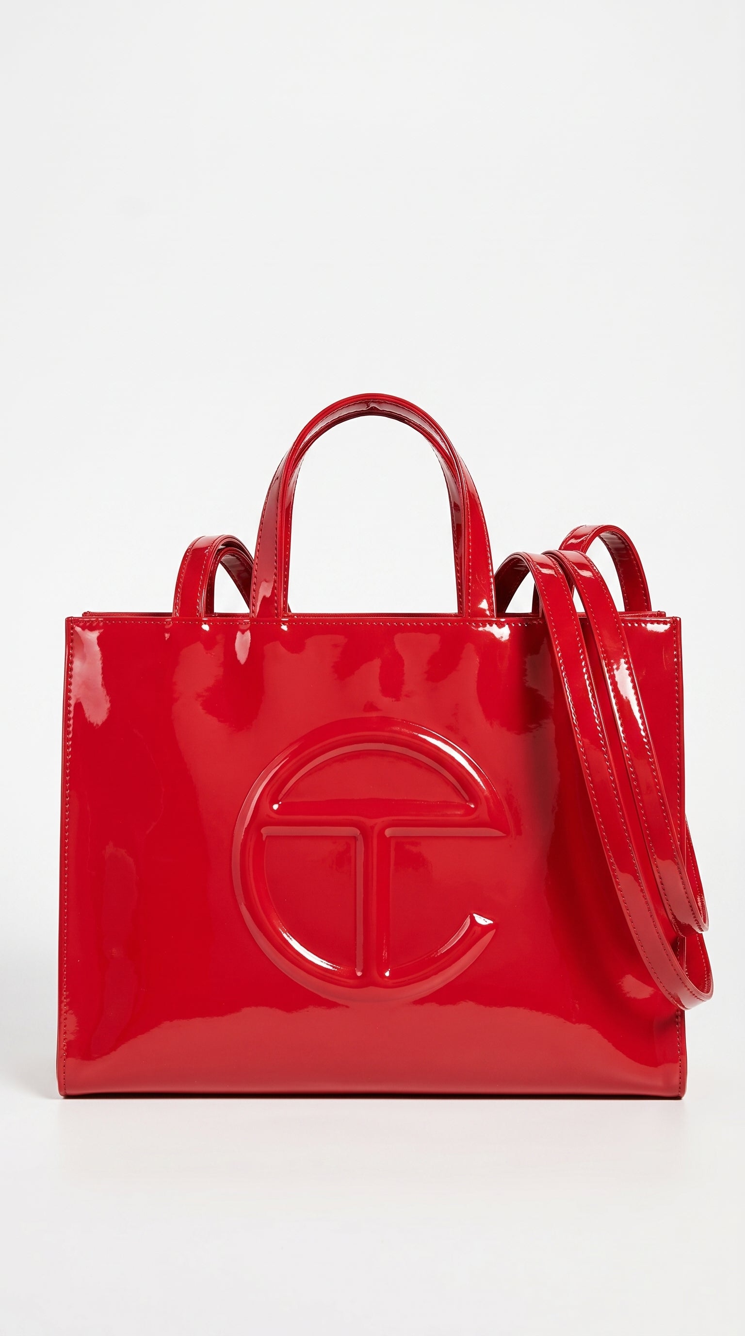 Telfar – Large Patent Shopping Bag