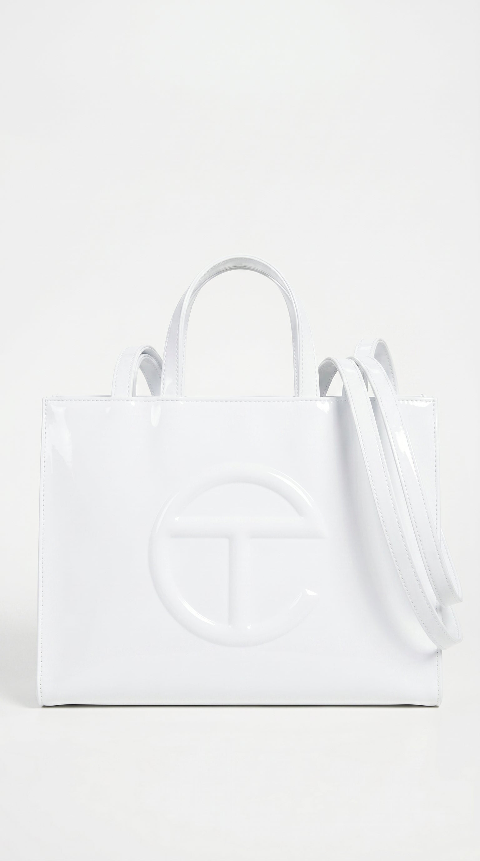 Telfar – Large Patent Shopping Bag